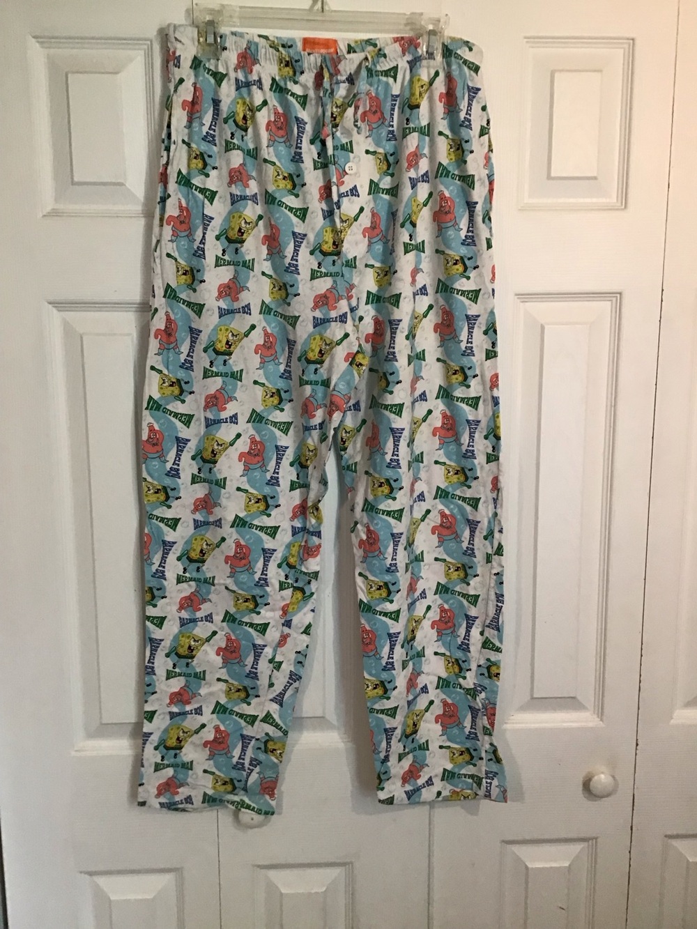 SpongeBob pajama pants M